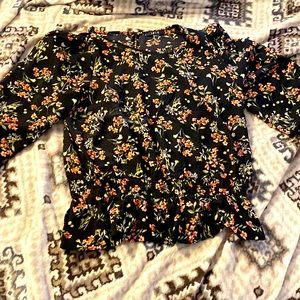 Iris flower dress shirt